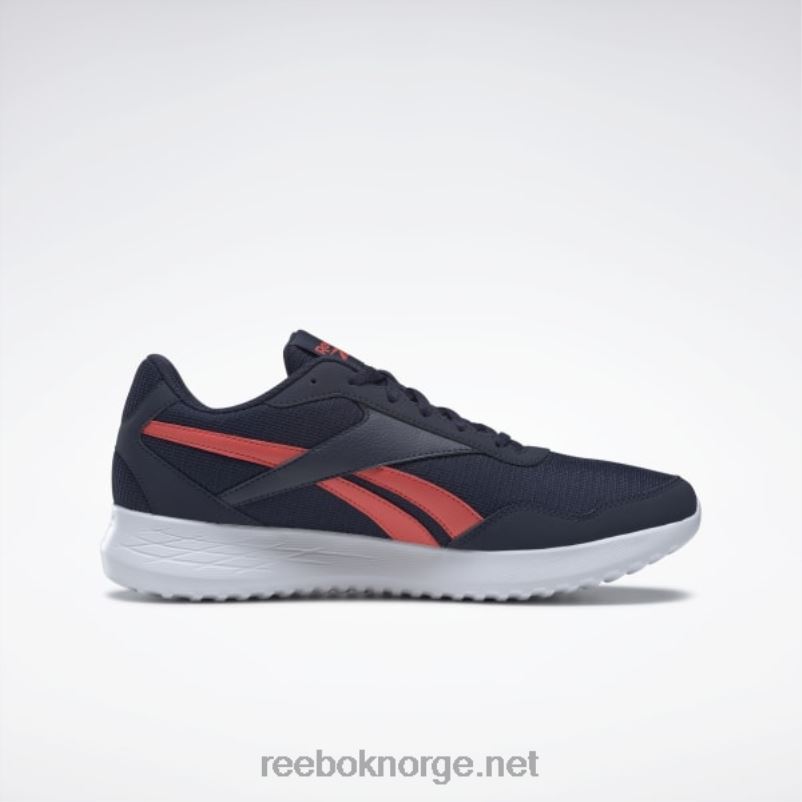 vektor marine/halvoransje bluss/ftwr hvit 2X42N1084 Reebok energen lite løpesko for menn - Bilde 4