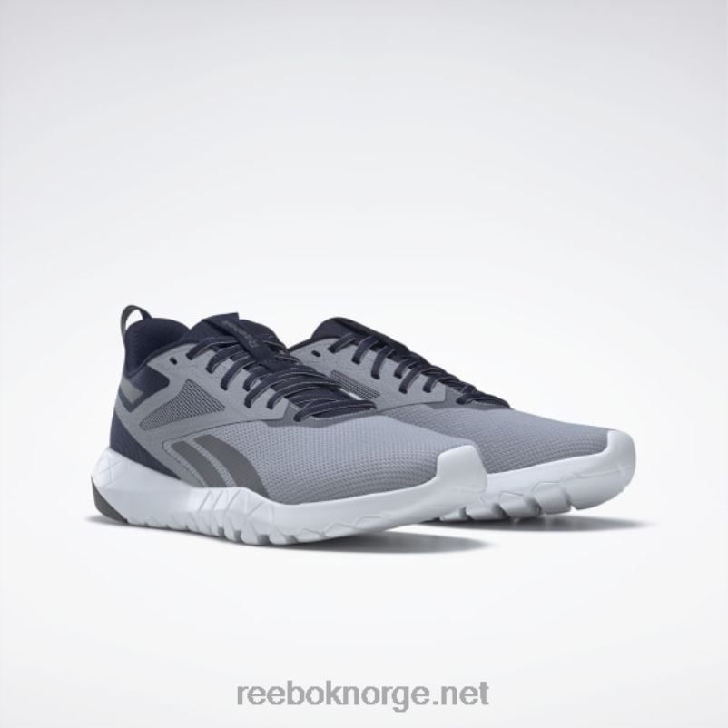 vektor marine/kaldgrå/kaldgrå 6 2X42N1132 Reebok flexagon force 4 treningssko for menn - Bilde 3