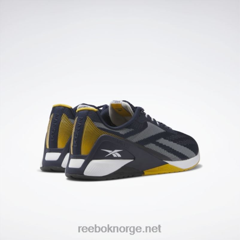 vektor marine/lys oker/kjernesort 2X42N934 Reebok nano x1 treningssko for kvinner - Bilde 9