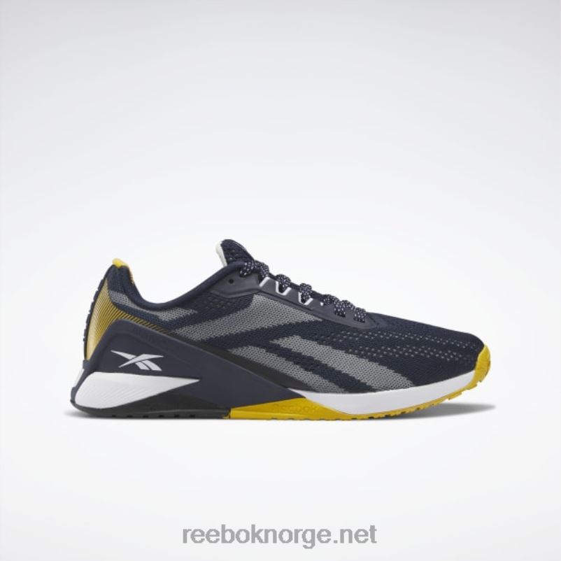 vektor marine/lys oker/kjernesort 2X42N934 Reebok nano x1 treningssko for kvinner - Bilde 1