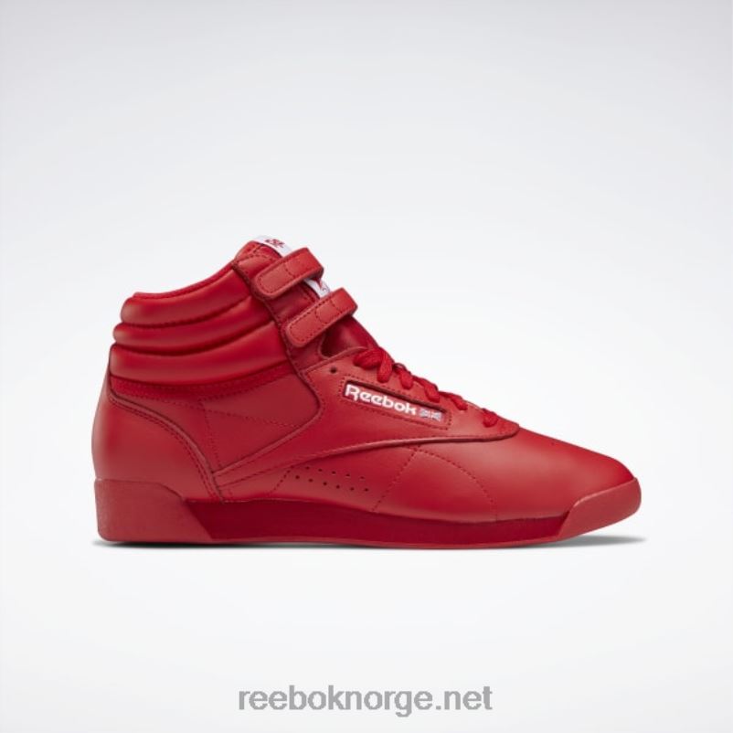 vektor_rod_ftwr_hvit_2x42n94_reebok_freestyle_hi_damesko.jpg vektor rød/ftwr hvit 2X42N94 Reebok freestyle hi damesko - Bilde 1