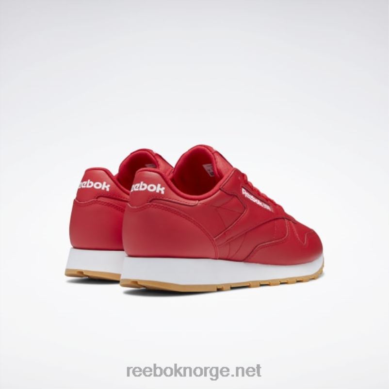 vektor rød/ftwr hvit/reebok gummigummi-03 2X42N126 Reebok klassiske skinnsko - Bilde 4
