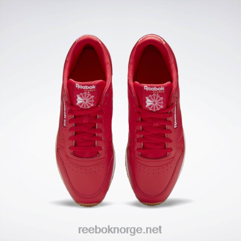 vektor rød/ftwr hvit/reebok gummigummi-03 2X42N126 Reebok klassiske skinnsko - Bilde 6