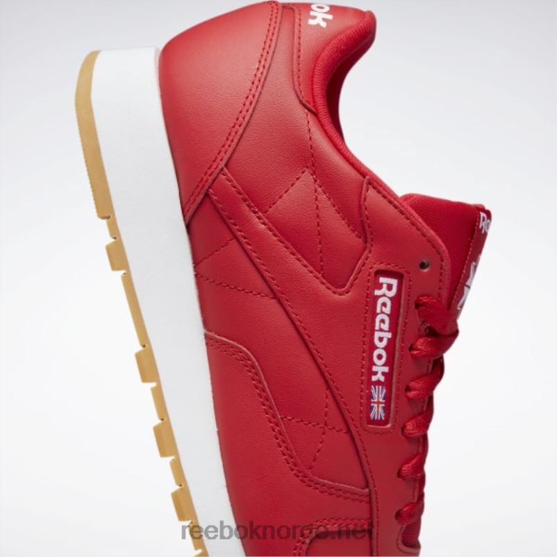 vektor rød/ftwr hvit/reebok gummigummi-03 2X42N126 Reebok klassiske skinnsko - Bilde 7