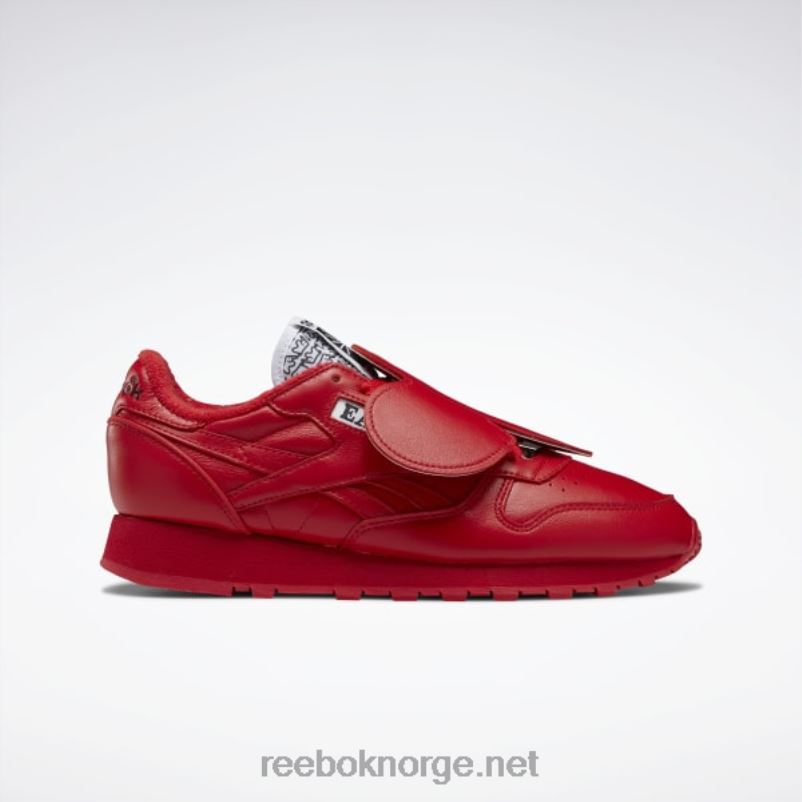 vektor_rod_kjerne_svart_2x42n486_reebok_eames_klassiske_skinnsko.jpg vektor rød/kjerne svart 2X42N486 Reebok eames klassiske skinnsko - Bilde 1