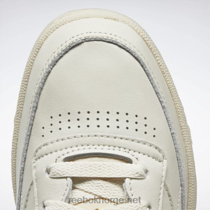 vintage kritt s23-r/papir hvit/klassisk blågrønn 2X42N73 Reebok club c 85 vintage sko - Bilde 10