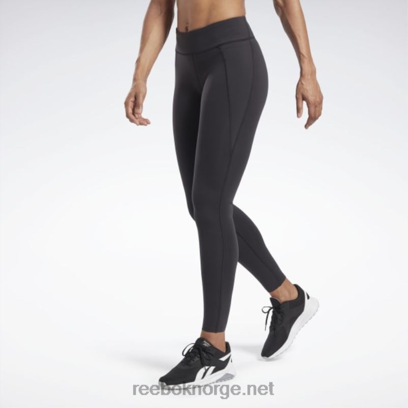 Reebok, Lux High-Rise Leggings tights dame, Dameklær, Svart