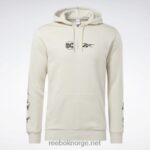 alabast 2X42N310 Reebok dc x logo hettegenser - Bilde 7