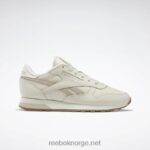 alabast/moderne beige/kritt 2X42N116 Reebok klassiske damesko i skinn