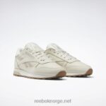 alabast/moderne beige/kritt 2X42N116 Reebok klassiske damesko i skinn - Bilde 4