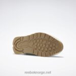 alabast/myk ecru/kjernesort 2X42N77 Reebok klassiske skinnsko - Bilde 5