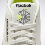 alabast/myk ecru/kjernesort 2X42N77 Reebok klassiske skinnsko - Bilde 8