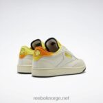 alabast/sitron/trek gull 2X42N166 Reebok smiley club c 85 sko - Bilde 5