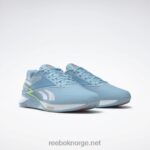 blå perle/energiglød/fersken fuzz s23-r 2X42N113 Reebok nano x3 damesko - Bilde 4