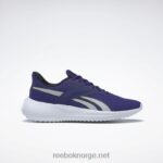 fet lilla/kjernesvart/ren grå 2 2X42N120 Reebok lite 3 løpesko for kvinner