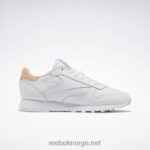 ftwr hvit/blå perle/aura oransje 2X42N424 Reebok klassiske damesko i skinn - Bilde 2
