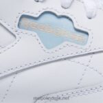 ftwr hvit/blå perle/aura oransje 2X42N424 Reebok klassiske damesko i skinn - Bilde 7