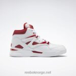 ftwr hvit/blink rød/kjerne svart 2X42N33 Reebok pump omni zone ii sko - Bilde 2