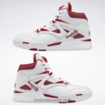ftwr hvit/blink rød/kjerne svart 2X42N33 Reebok pump omni zone ii sko - Bilde 9