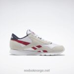 ftwr hvit/blink rød/vektor marine 2X42N1100 Reebok klassiske nylon herresko - Bilde 2