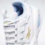 ftwr hvit/flytende blå/giftig gul 2X42N62 Reebok løsning mid basketball sko - Bilde 7