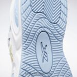 ftwr hvit/flytende blå/giftig gul 2X42N62 Reebok løsning mid basketball sko - Bilde 8