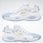 ftwr hvit/flytende blå/giftig gul 2X42N62 Reebok løsning mid basketball sko - Bilde 9