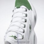 ftwr hvit/furugrønn 2X42N490 Reebok spørsmål midt basketball sko - Bilde 7