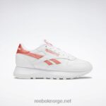 ftwr hvit/halvoransje bluss 2X42N290 Reebok klassiske skinn sp damesko