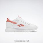 ftwr hvit/halvoransje bluss 2X42N290 Reebok klassiske skinn sp damesko - Bilde 4