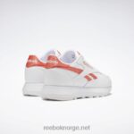 ftwr hvit/halvoransje bluss 2X42N290 Reebok klassiske skinn sp damesko - Bilde 6