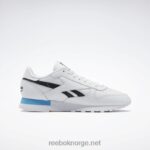 ftwr hvit/kjernesort/strålende aqua 2X42N684 Reebok klassiske skinnsko - Bilde 2