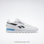ftwr hvit/kjernesort/strålende aqua 2X42N684 Reebok klassiske skinnsko