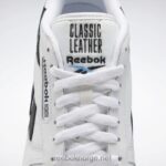 ftwr hvit/kjernesort/strålende aqua 2X42N684 Reebok klassiske skinnsko - Bilde 7