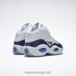 ftwr hvit/klassisk kobolt/kjerne sort 2X42N48 Reebok panini spørsmål midt basketball sko - Bilde 6