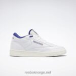 ftwr hvit/kritt/fet lilla 2X42N546 Reebok club c mid ii vintage sko