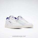 ftwr hvit/kritt/fet lilla 2X42N546 Reebok club c mid ii vintage sko - Bilde 3