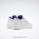 ftwr hvit/kritt/fet lilla 2X42N546 Reebok club c mid ii vintage sko - Bilde 4