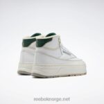 ftwr hvit/kritt/mørk grønn 2X42N61 Reebok club c geo mid damesko - Bilde 6