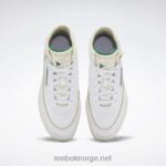ftwr hvit/kritt/mørk grønn 2X42N61 Reebok club c geo mid damesko - Bilde 8