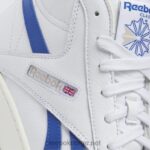 ftwr hvit/kritt/vektorblå 2X42N378 Reebok club c 85 form hi sko - Bilde 7