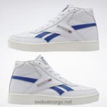 ftwr hvit/kritt/vektorblå 2X42N378 Reebok club c 85 form hi sko - Bilde 9