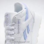 ftwr hvit/lilla glød 2X42N164 Reebok klassiske damesko i skinn - Bilde 7