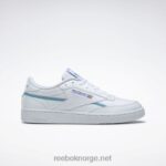 ftwr hvit/lilla glød/klassisk blågrønn 2X42N261 Reebok club c 85 veganske damesko