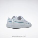 ftwr hvit/lilla glød/klassisk blågrønn 2X42N261 Reebok club c 85 veganske damesko - Bilde 4