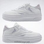 ftwr hvit/lysende syrin 2X42N52 Reebok club c ekstra damesko - Bilde 9