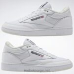 ftwr hvit/morgentåke 2X42N329 Reebok club c 85 mid ii sko - Bilde 9