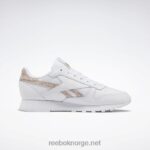 ftwr hvit/myk ecru 2X42N724 Reebok klassiske damesko i skinn - Bilde 2