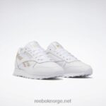 ftwr hvit/myk ecru 2X42N724 Reebok klassiske damesko i skinn - Bilde 3