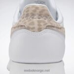 ftwr hvit/myk ecru 2X42N724 Reebok klassiske damesko i skinn - Bilde 8